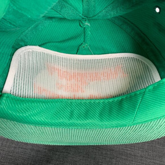 Vintage Newport Cigarettes Kelly Green Corduroy Snapback Hat 90s - Picture 14 of 16